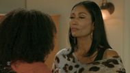 Beyond the Gates: Eva catches Leslie in a lie | Image: CBS